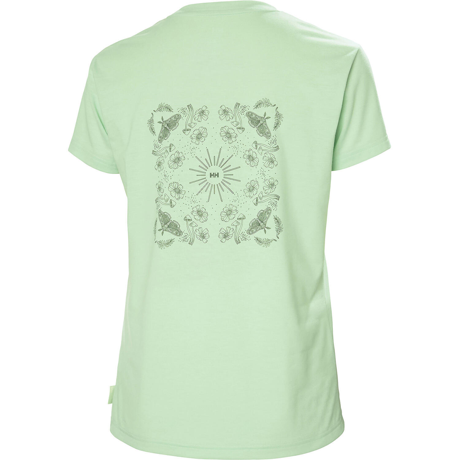 Damen T-Shirt SKOG Recycled Graphic 4/7