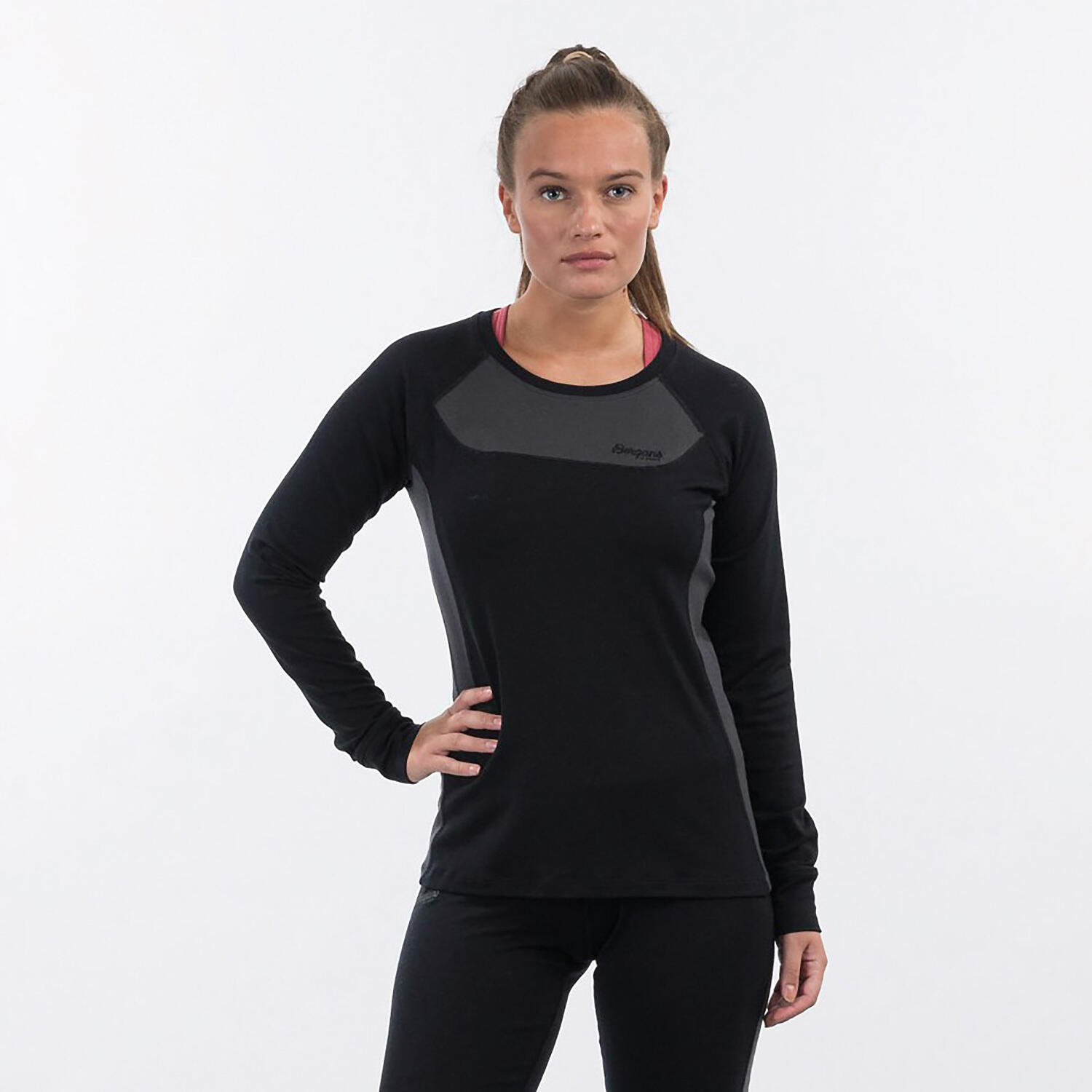 Damen T-Shirt CECILIEWOOL LONG SLEEVE 2/6