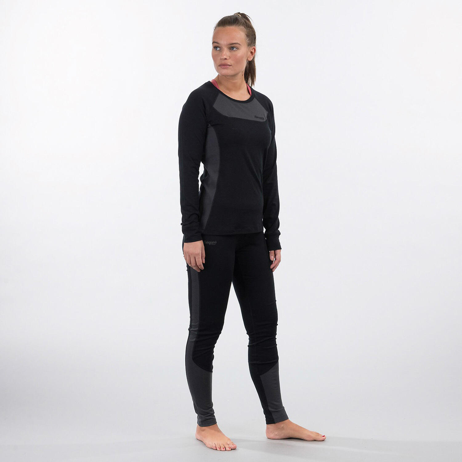 Damen T-Shirt CECILIEWOOL LONG SLEEVE 4/6