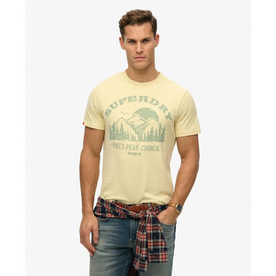 T-shirt superdry lo-fi outdoor mono