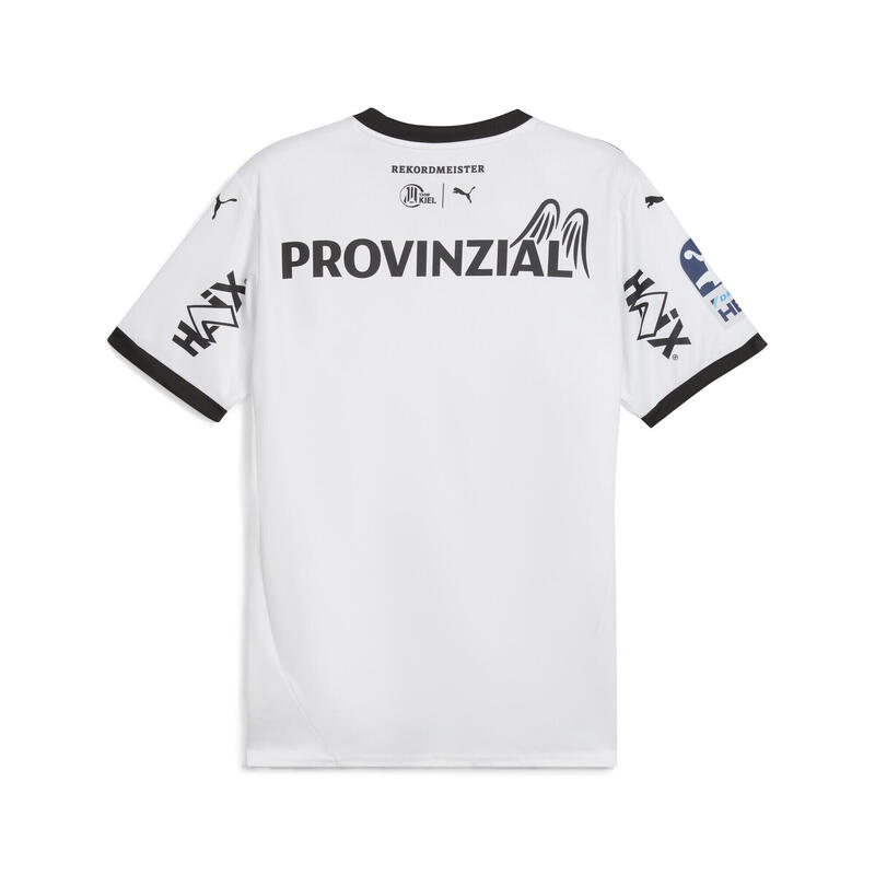 Tricou bărbați mânecă scurtă 25/26 Heimtrikot, alb, negru PUMA