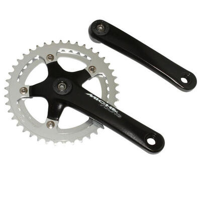Guarnitura stradale in alluminio perno quadro Miche 9-10V. 155 mm 42-36