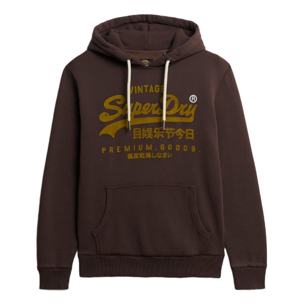 Sweat Marron Homme Superdry Vl Tonal Relaxed 2/2
