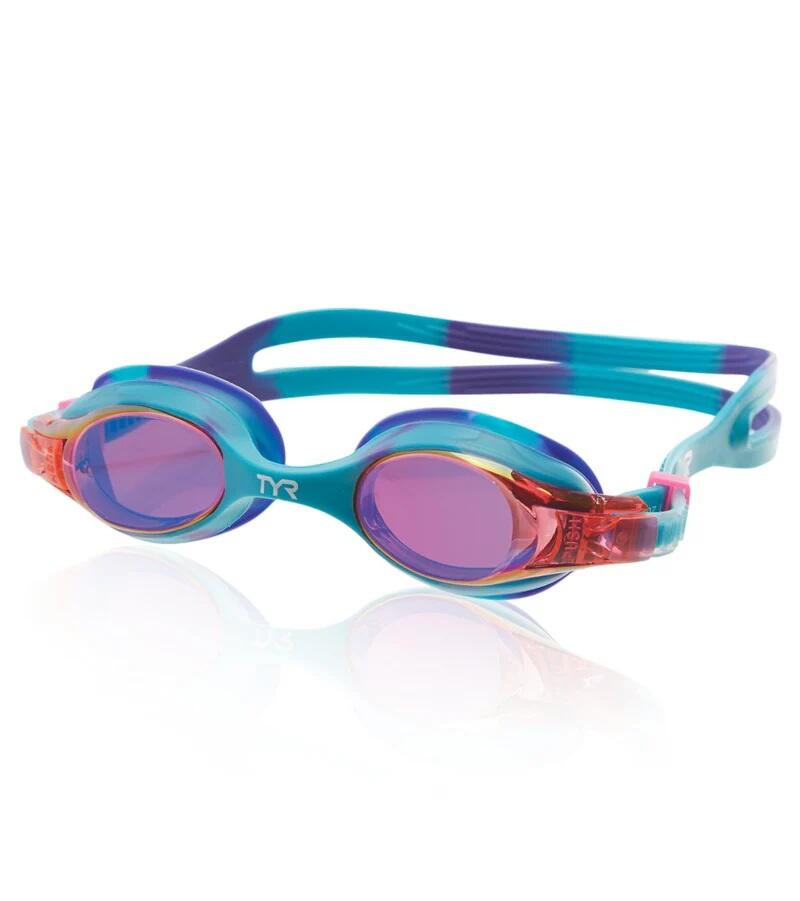 Okulary na basen dla dziecka TYR Swimple Tie Dye Mirror 547