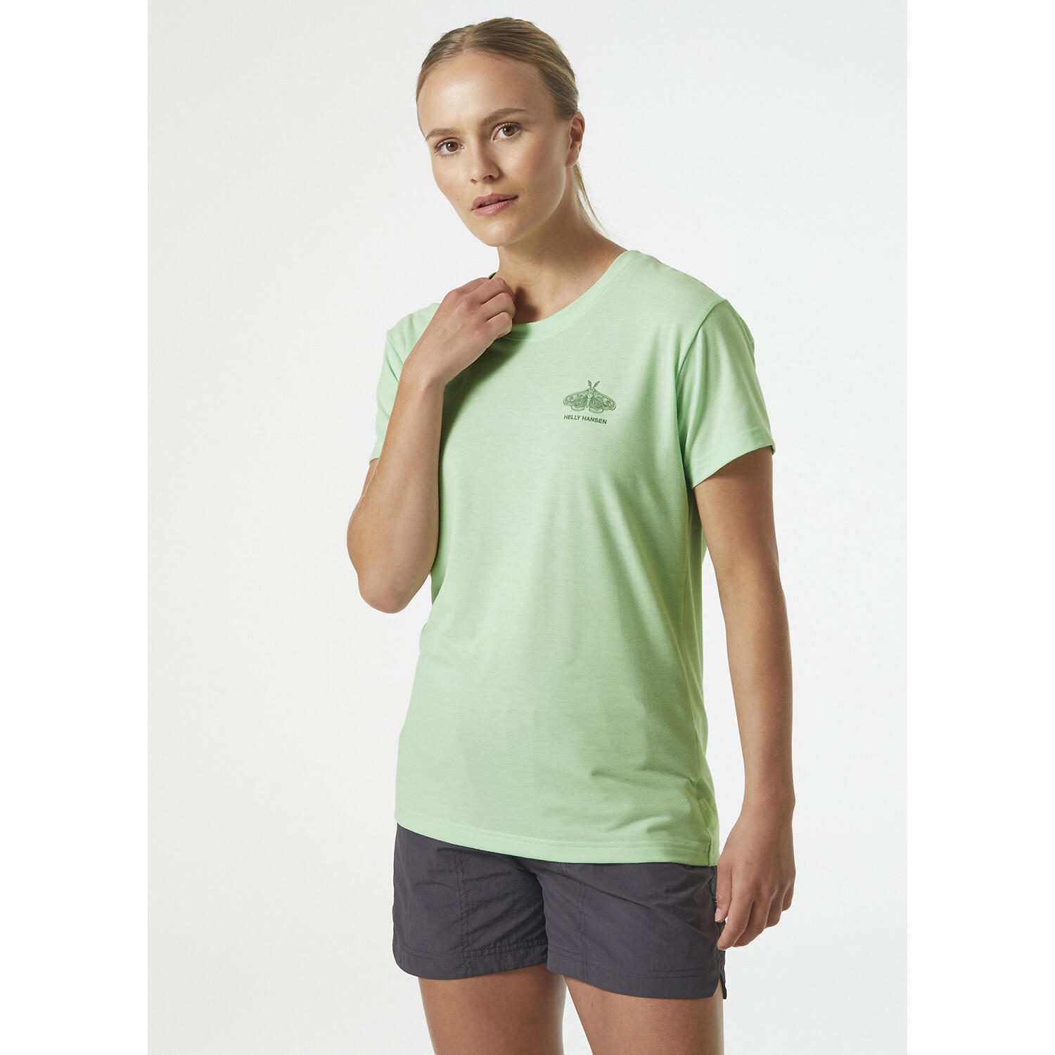 Damen T-Shirt SKOG Recycled Graphic 5/7
