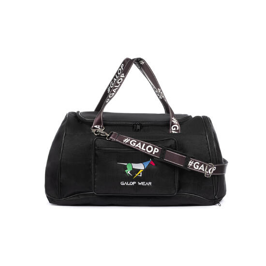 Torba jeździecka GALOP WEAR Black Full Pack na akcesoria i sprzęt konia, jeźdźca