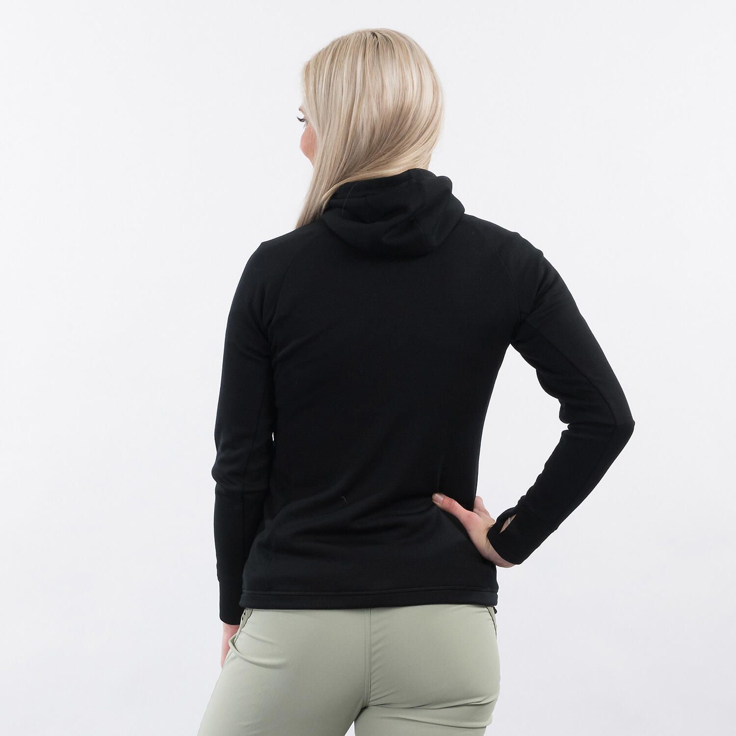 Damen Unterjacke ULSTEINWOOL HOODW JACKET 3/5