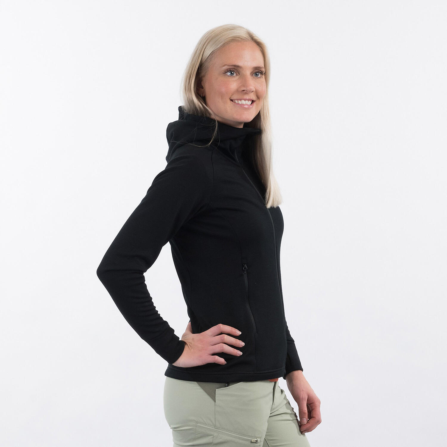Damen Unterjacke ULSTEINWOOL HOODW JACKET 5/5
