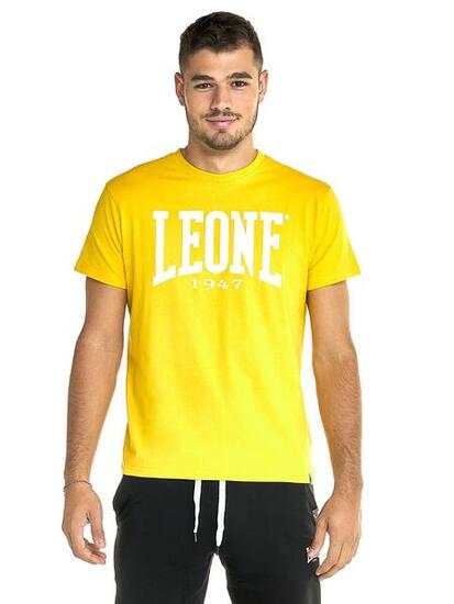 T-shirt homme manches courtes en coton Leone Basic