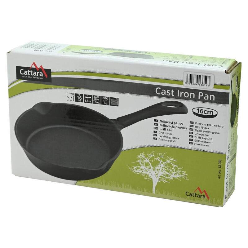 Tigaie fonta Cattara diametru 16 cm