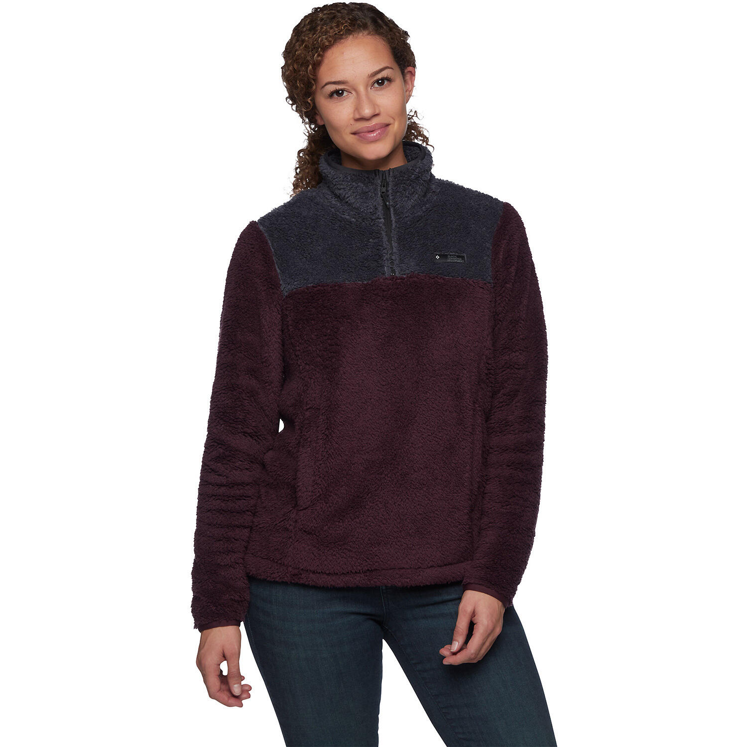 Damen Fleece-Pullover W ROADIE 1/4 ZIP FLEECE 2/5