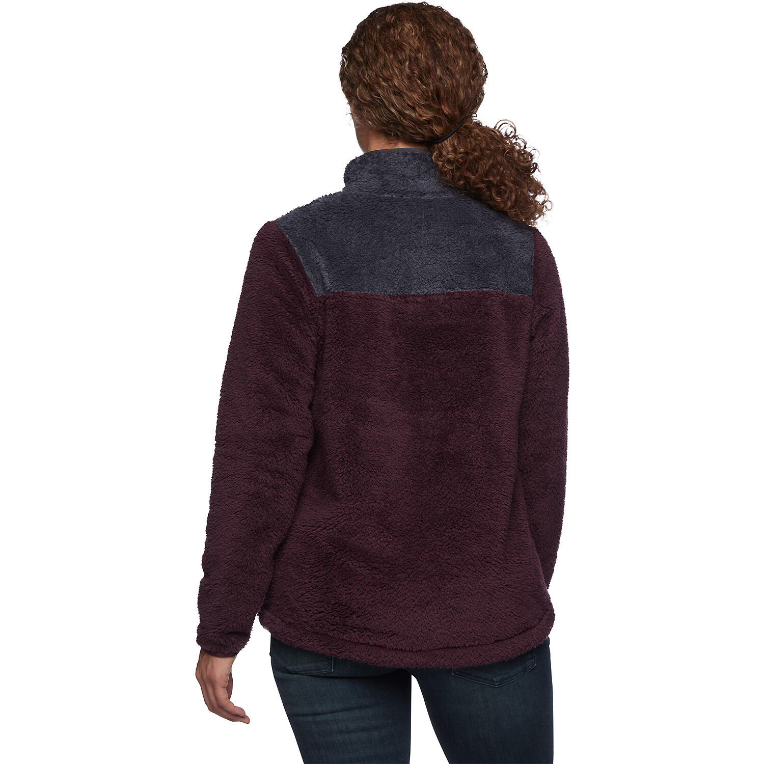 Damen Fleece-Pullover W ROADIE 1/4 ZIP FLEECE 4/5