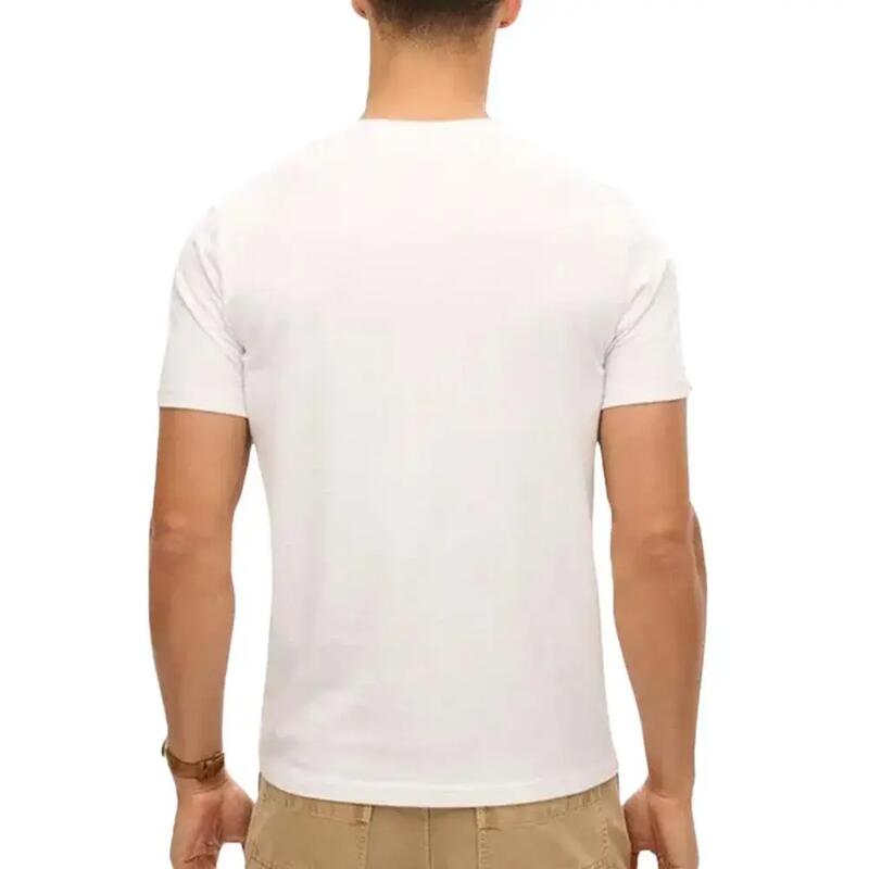Tricou casual Superdry Heritage bărbați alb