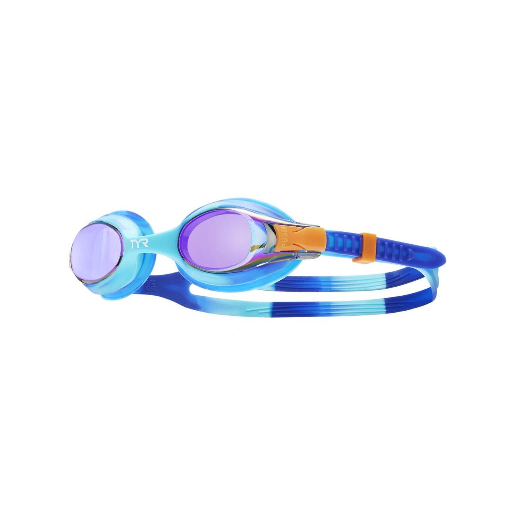 Okulary na basen dla dziecka TYR Swimple Tie Dye Mirror 461