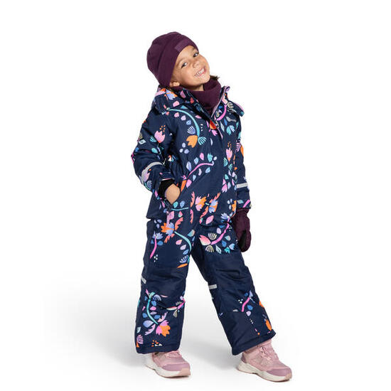 Kinder Schneeanzug Skianzug warm ZL4 dunkelblau