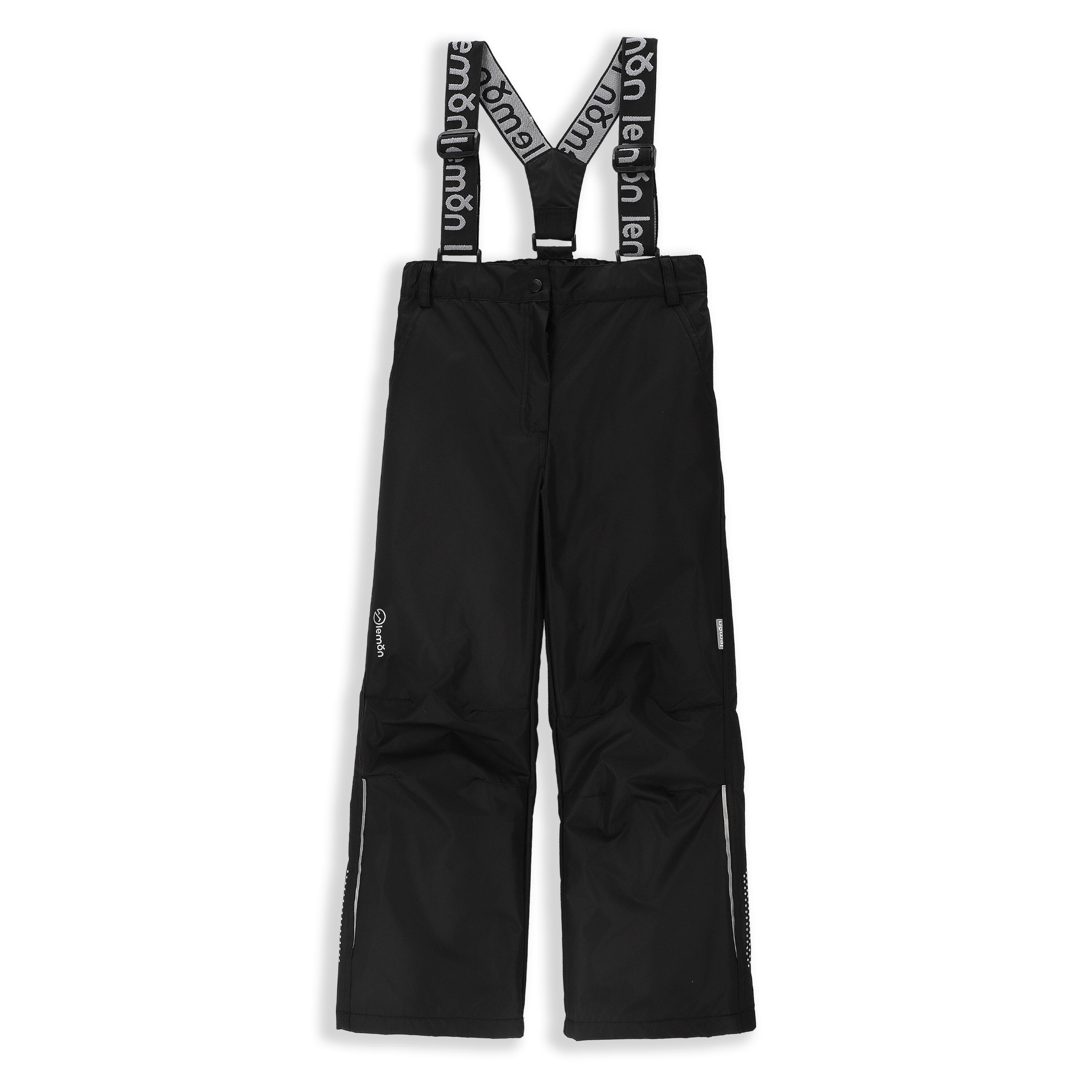 Kinder Skihose mit Trägern  ZL4 schwarz 3/7