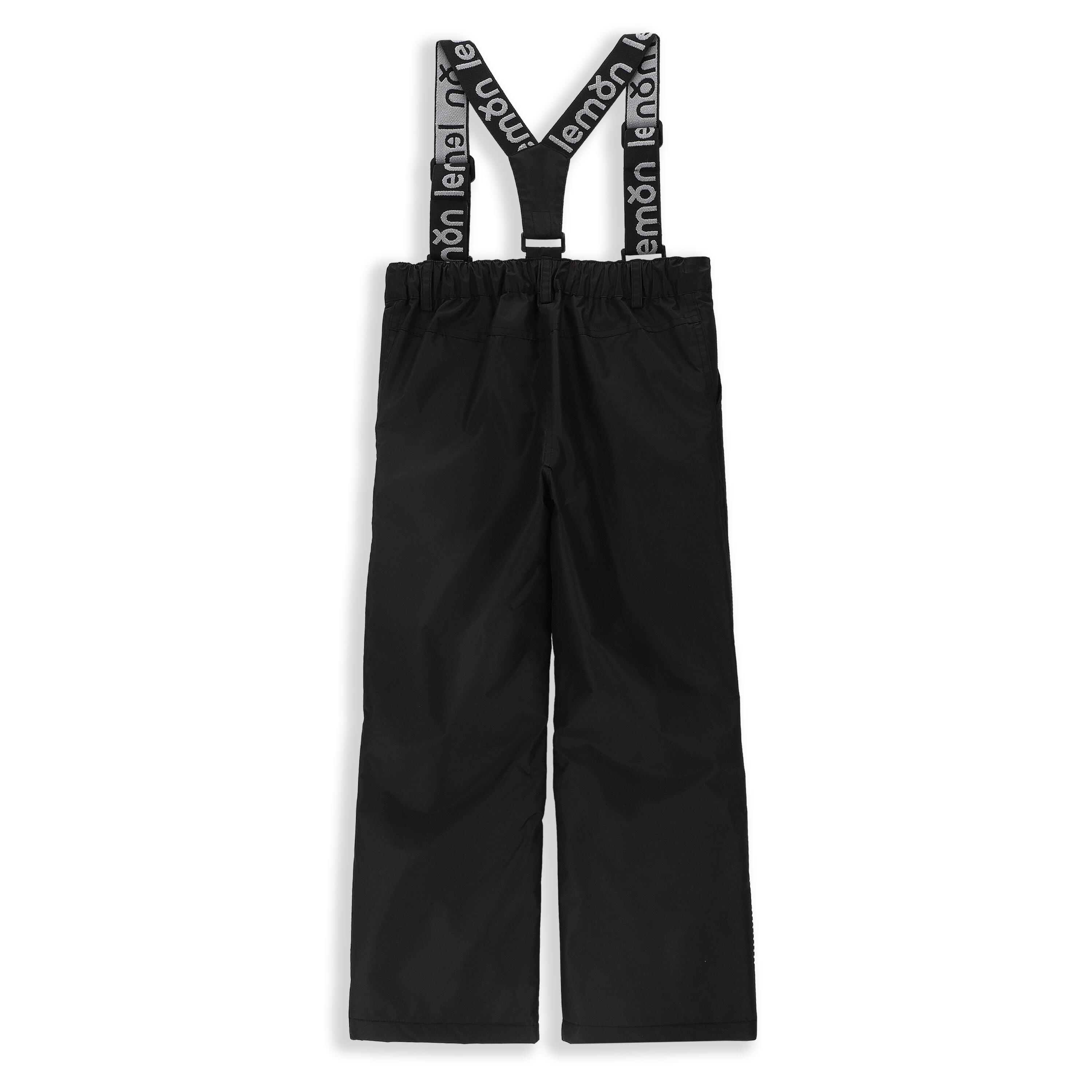 Kinder Skihose mit Trägern  ZL4 schwarz 4/7