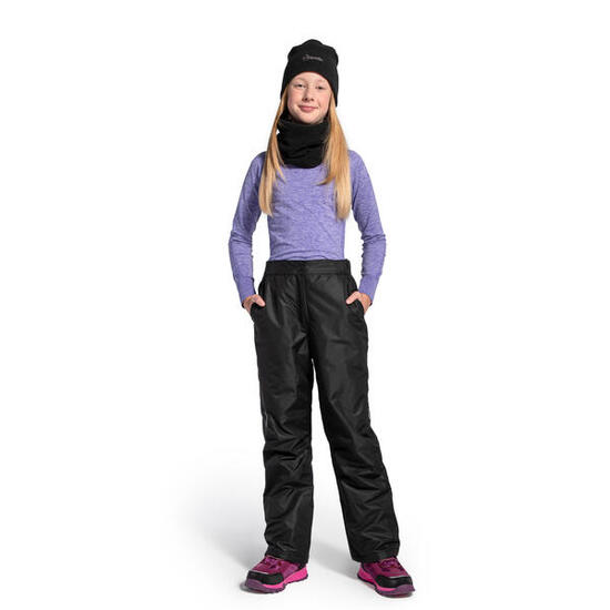 Kinder Skihose mit Trägern ZL4 schwarz