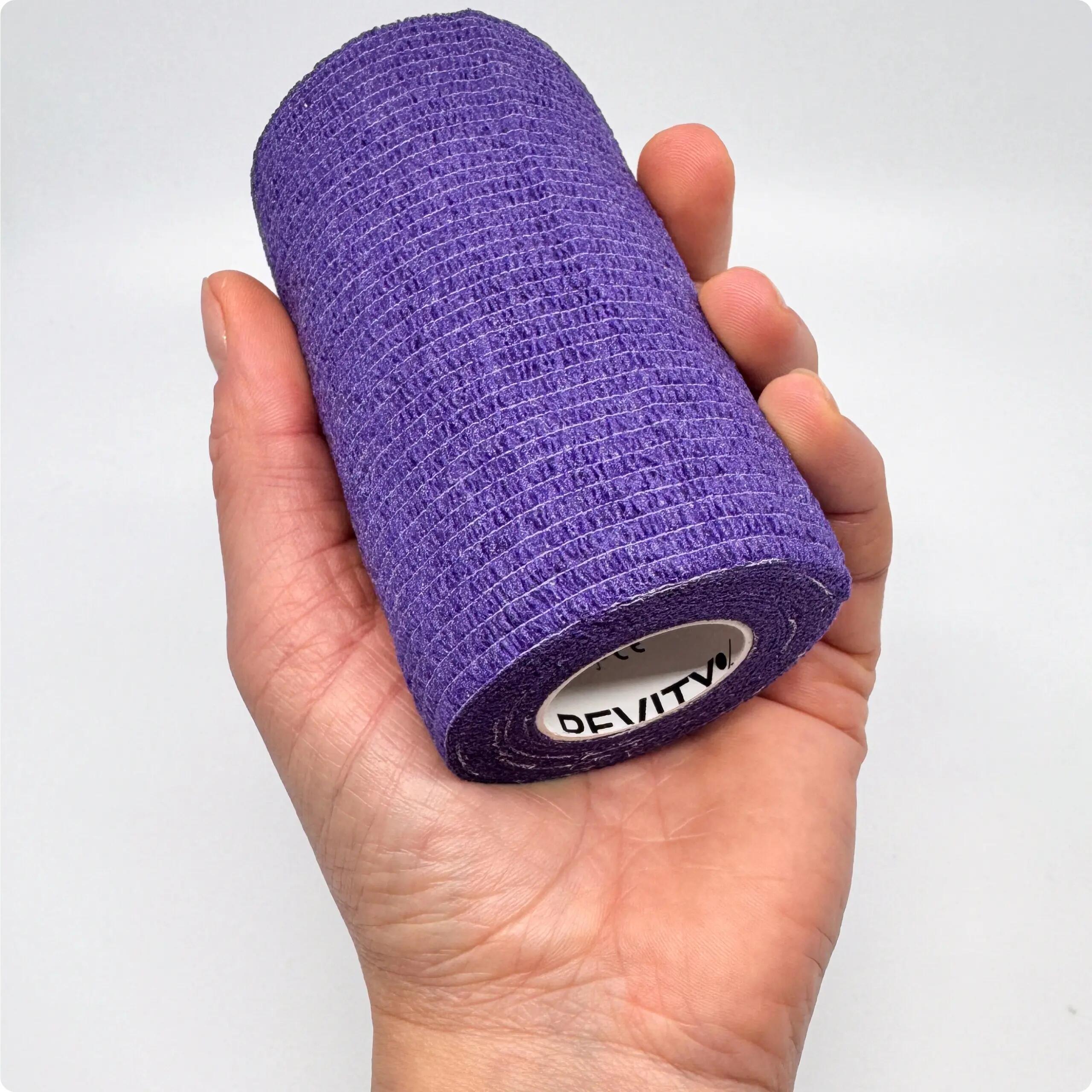 Benda coesiva autoadesiva elastica 10 cm × 4,5 m 1 pz dispositivo CE REVITY 3/7