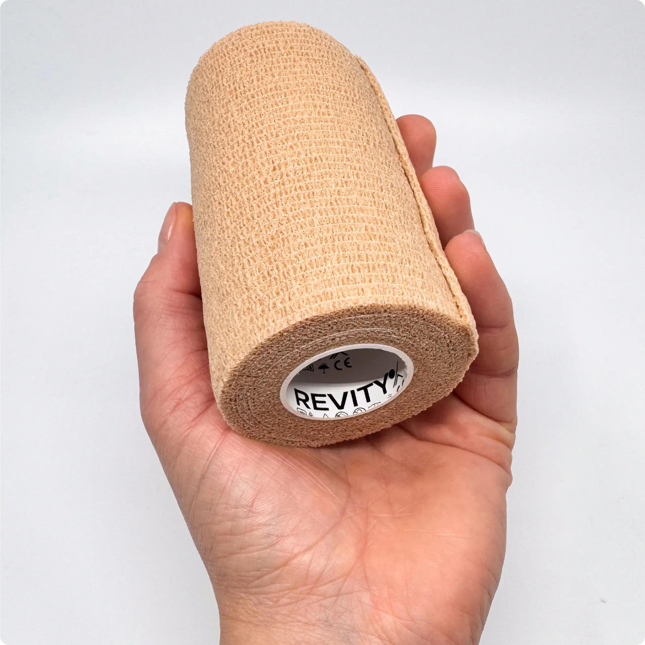 Ligadura coesiva Revity 10 cm x 4,5 m, bege 3/7