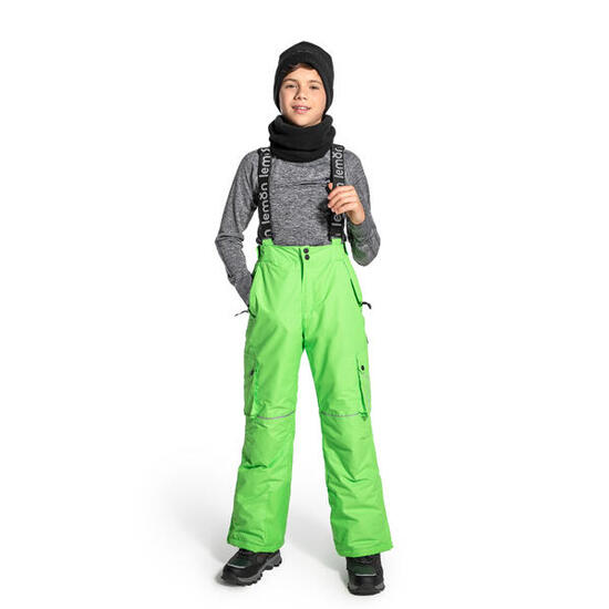 Jungen Skihose mit Trägern warm ZL4