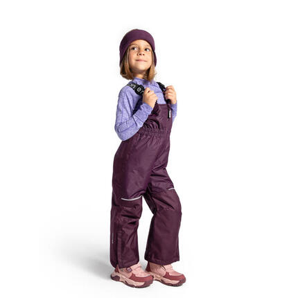 Kinder Skihose mit Trägern warm ZL4 violett