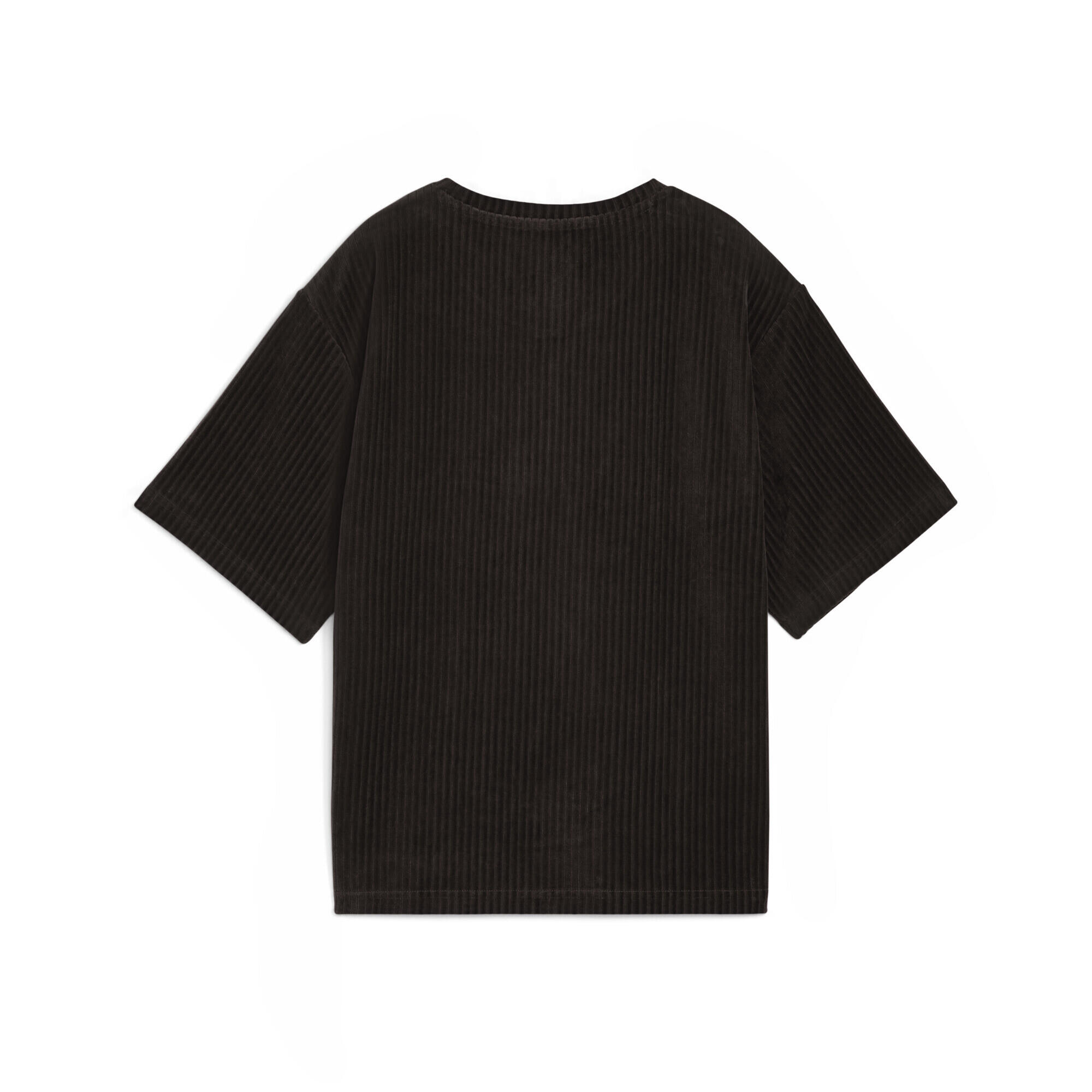 T-shirt décontracté en velours côtelé Essentials Elevated Femme PUMA 5/5