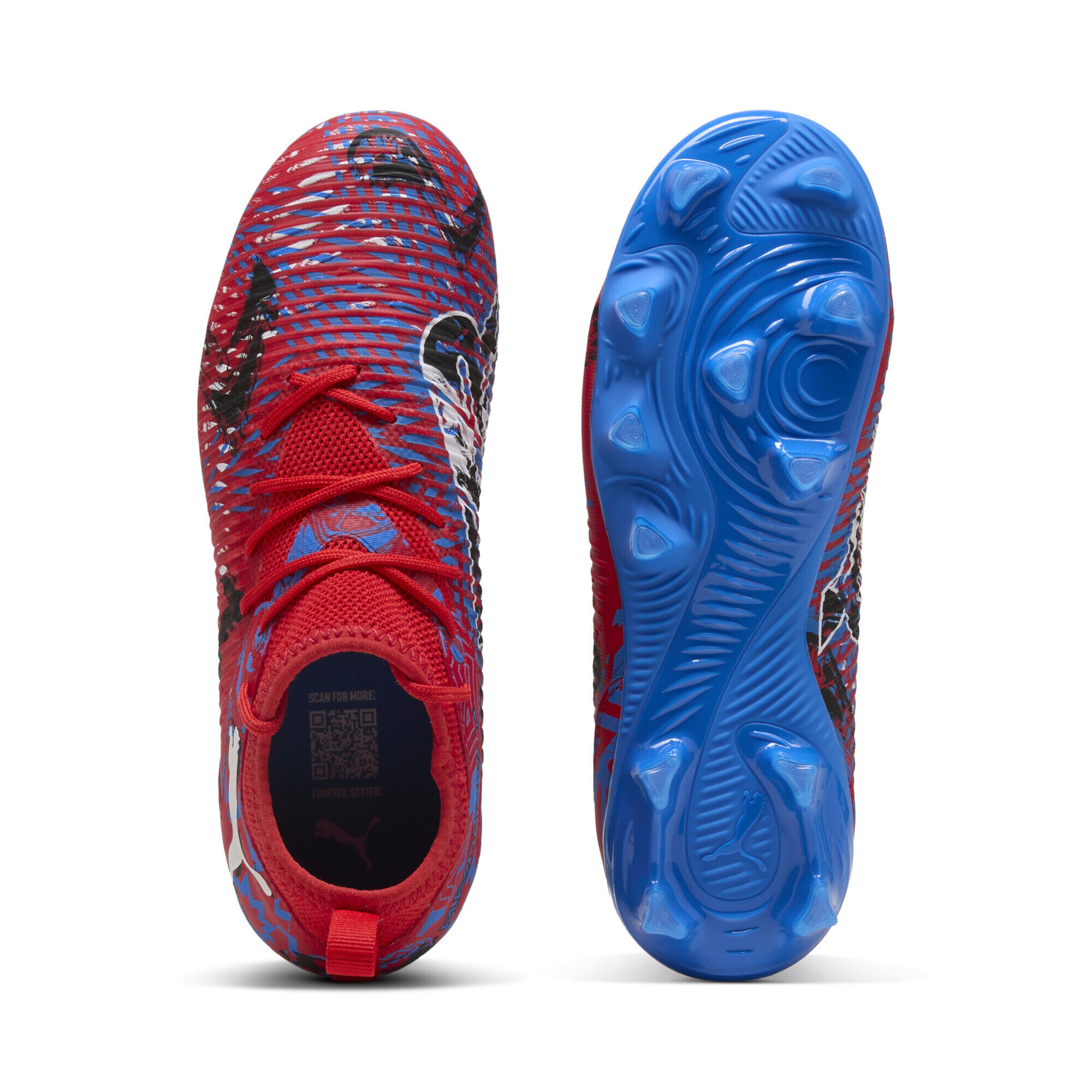 Scarpe da calcio FUTURE 8 MATCH PLAYMAKERS FG/AG per ragazzi PUMA 4/6