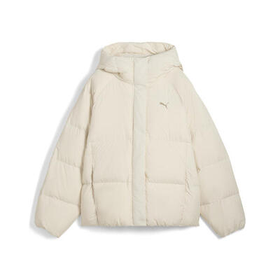 Donzen pufferjack met capuchon voor dames puma