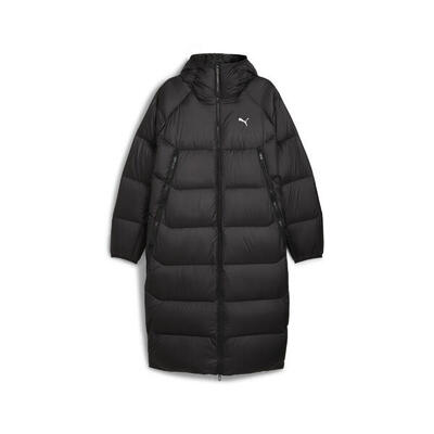 Donzen pufferjack met capuchon voor heren puma black