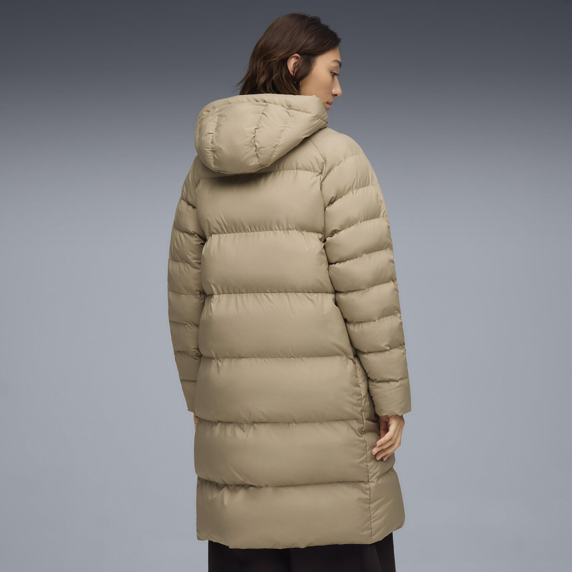 Casaco mulher acolchoado com capuz PUMA 3/5