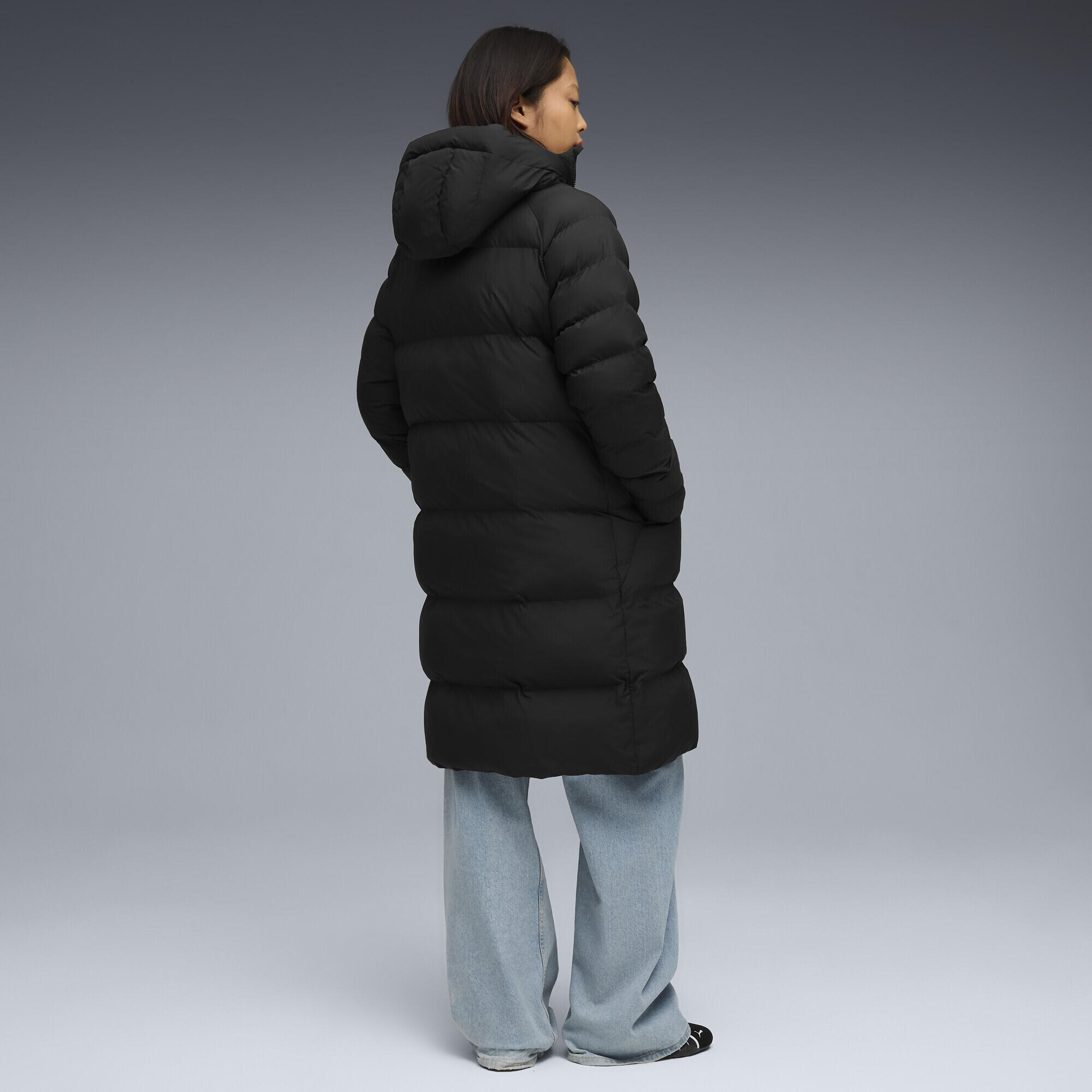 Casaco mulher acolchoado com capuz PUMA 3/5