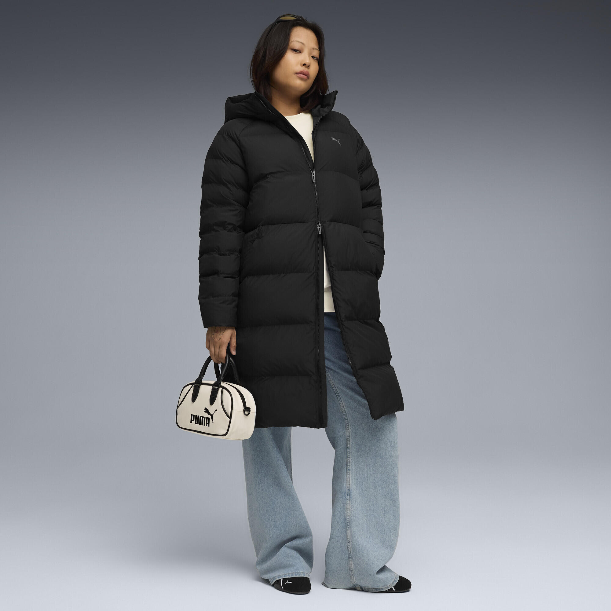 Casaco mulher acolchoado com capuz PUMA 4/5