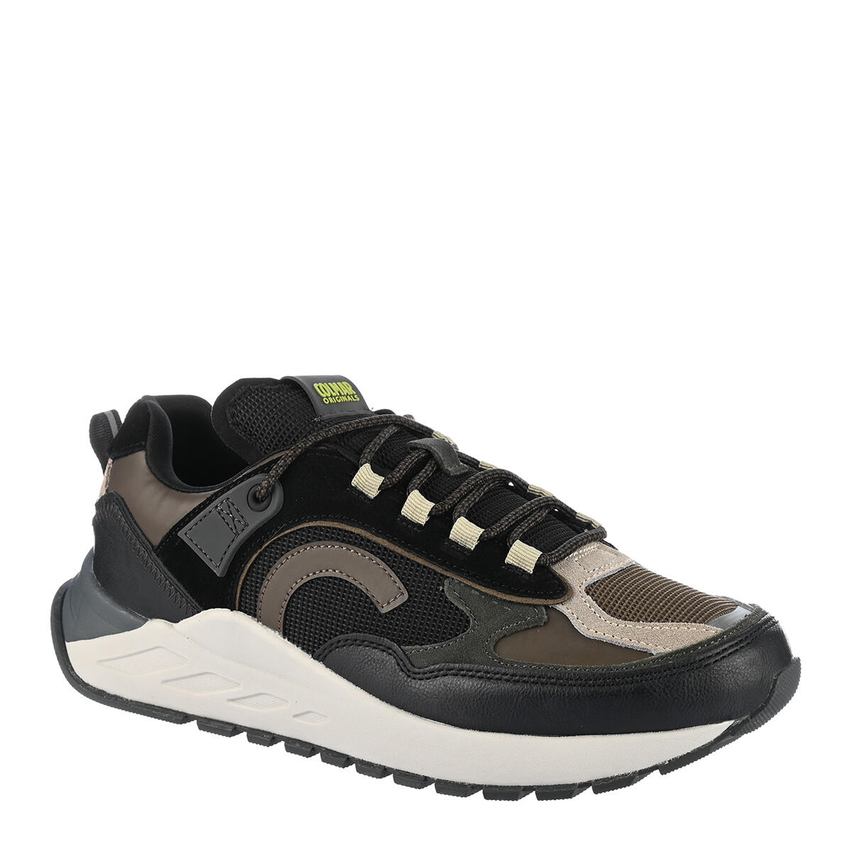 Buty Sneakersy męskie COLMAR XX RN zamsz, skóra 3/5