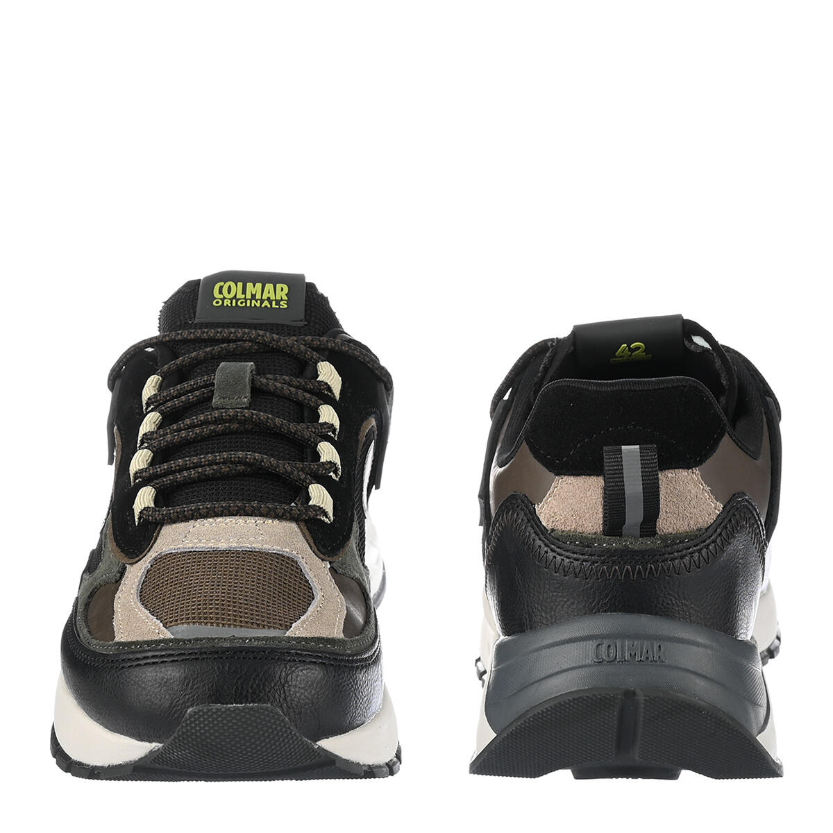 Buty Sneakersy męskie COLMAR XX RN zamsz, skóra 4/5