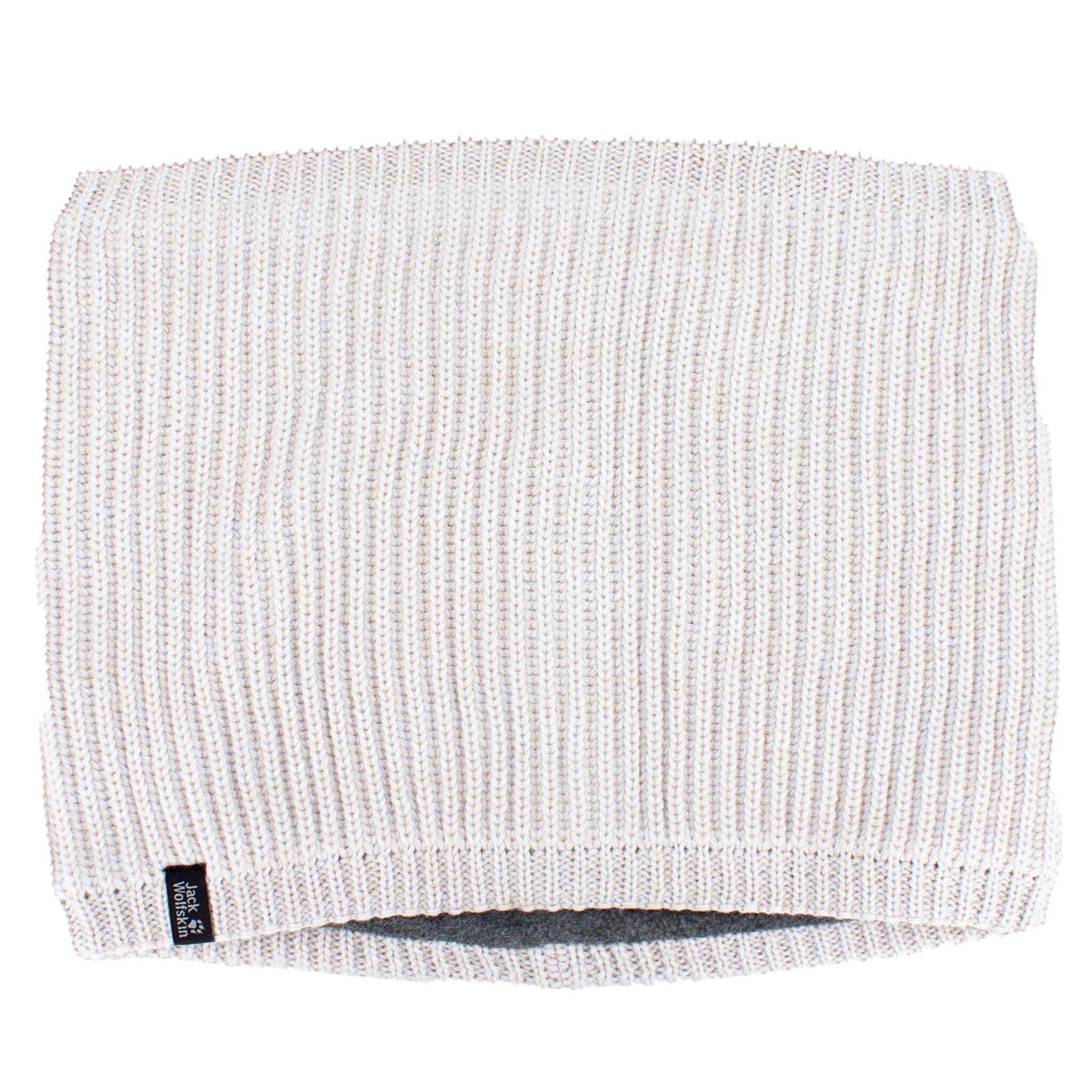 Accessoires New White Loop Tube Wolle Fleece in Grau 1/1