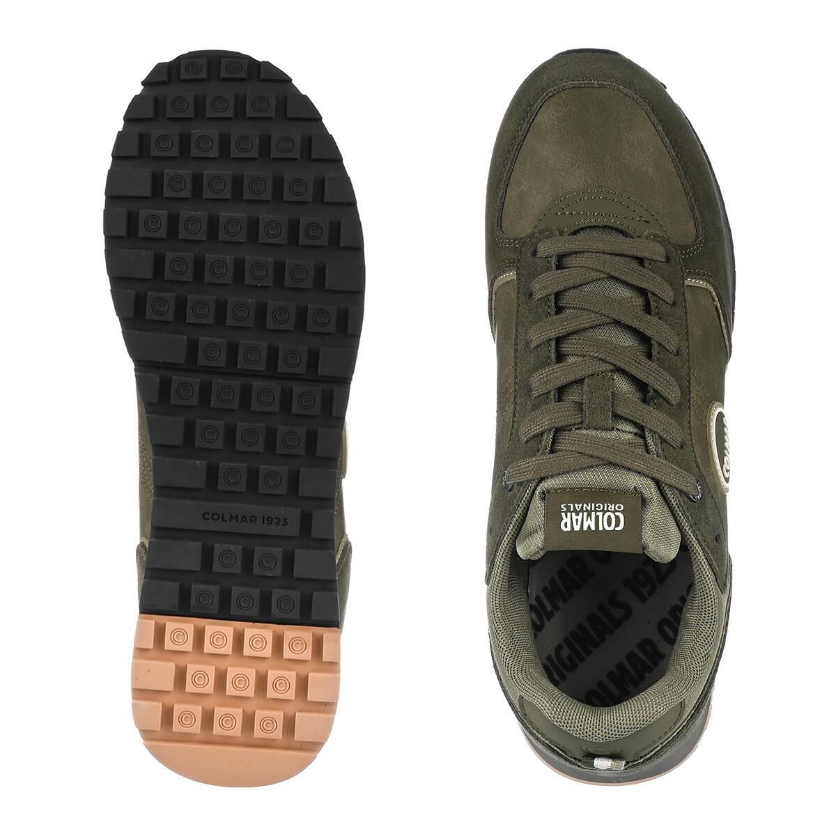 Baskets homme COLMAR TRAVIS BOOST en cuir et daim 5/5