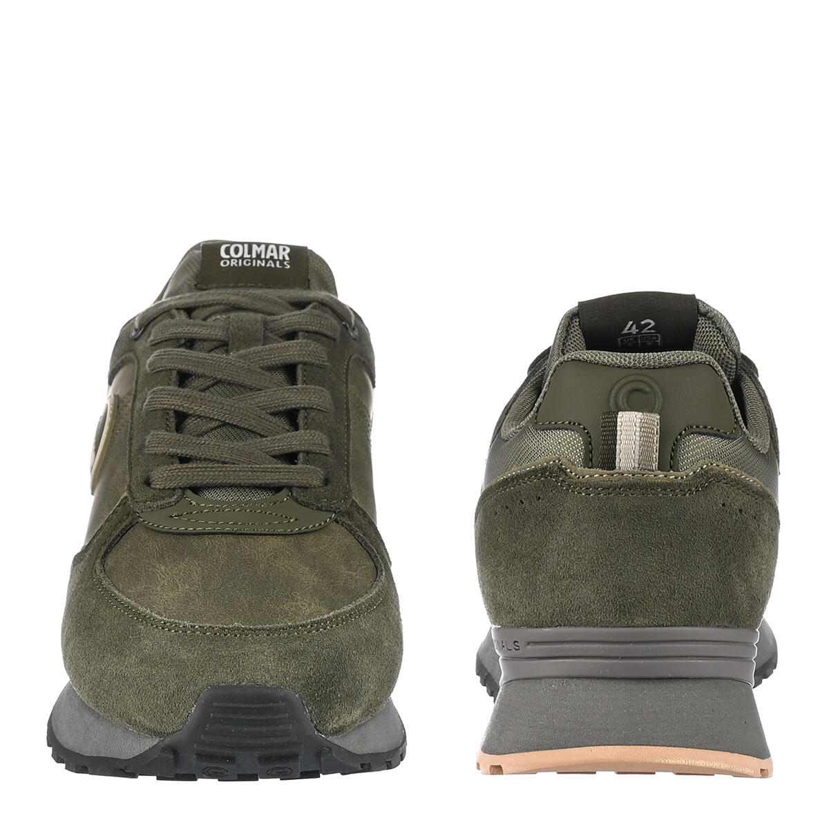 Baskets homme COLMAR TRAVIS BOOST en cuir et daim 4/5