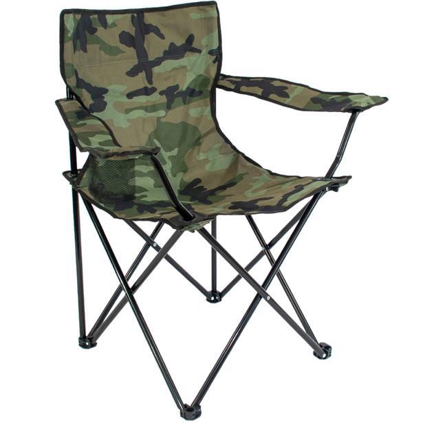 Krzesło turystyczne Enero Camp 50X50X80CM camuflage 2/6