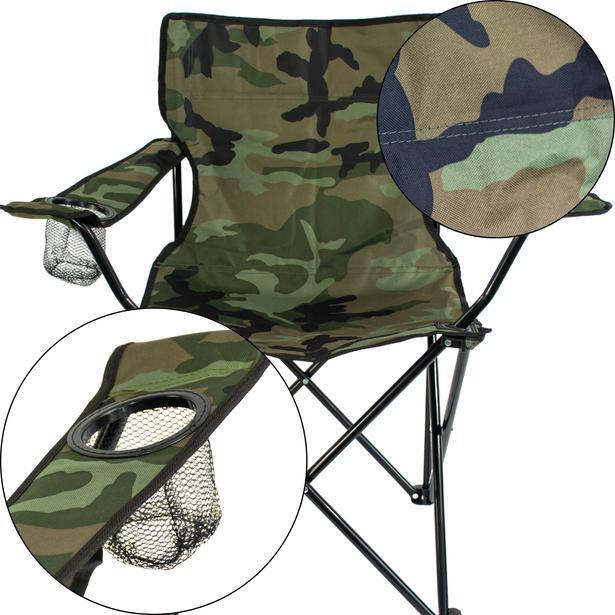 Krzesło turystyczne Enero Camp 50X50X80CM camuflage 5/6