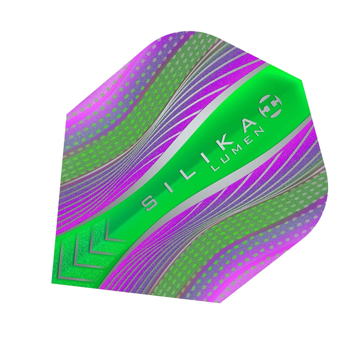 Penne Delle Frecce Misura Confezione 3 Harrows Silica Lumen Verde Viola 4/4