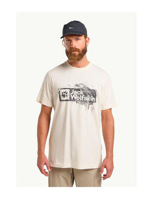 Heren t-shirt jack wolfskin jack wolfskin brand t