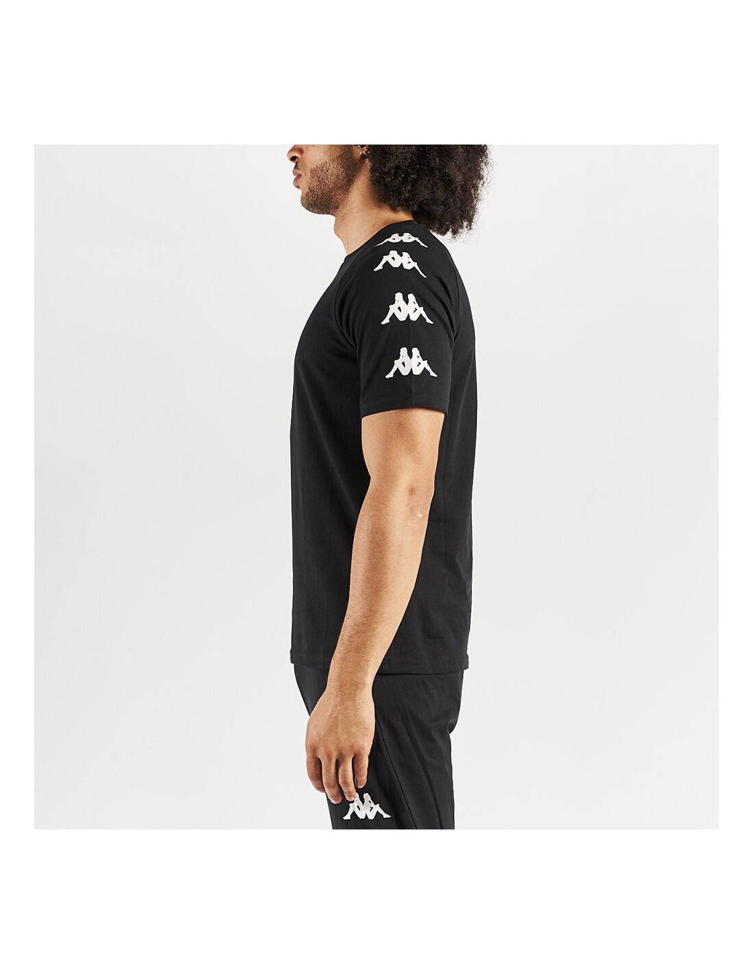 Maglia a Maniche Corte Uomo Kappa Klaky Nero 6/6