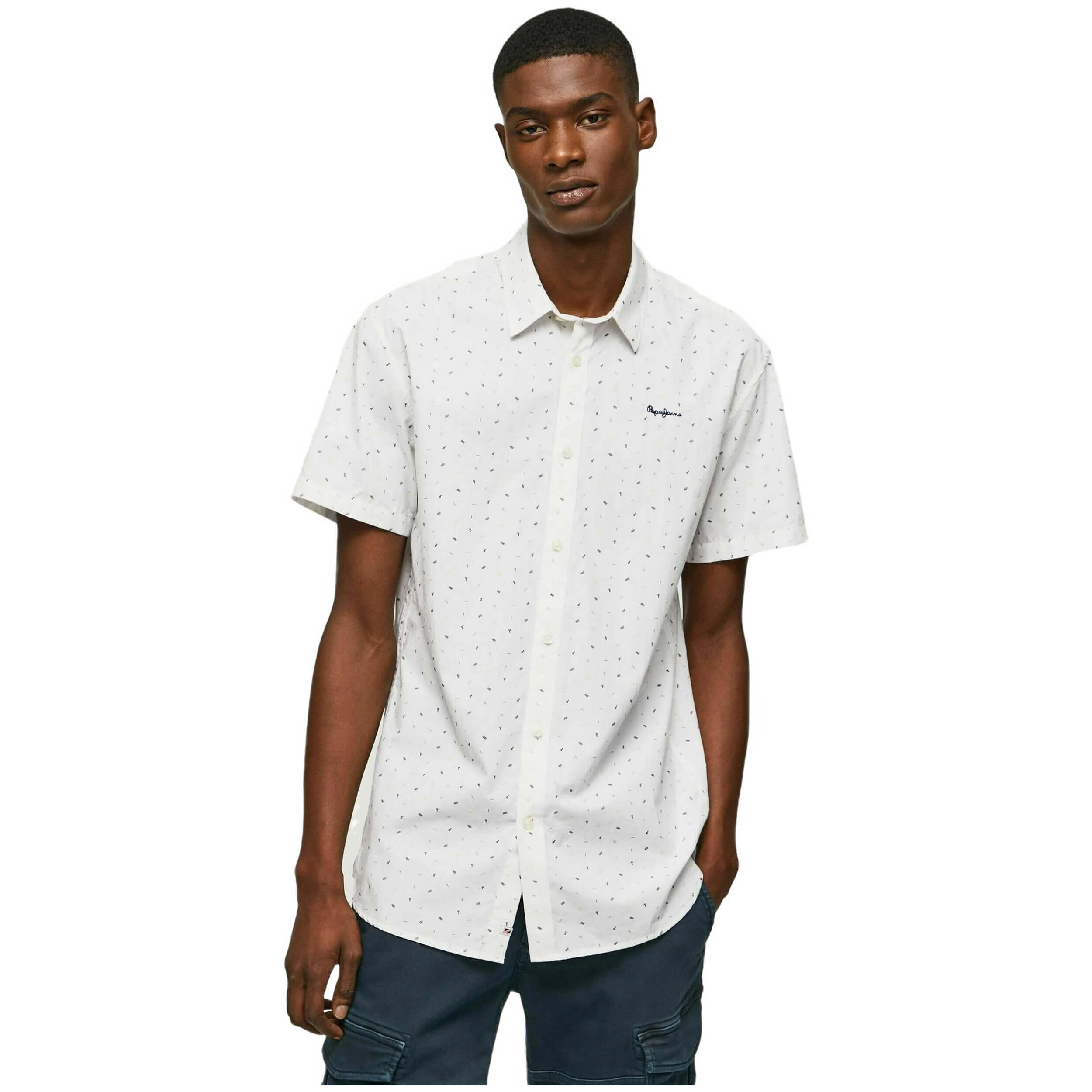 Pepe Jeans - Chemise Pepe Jeans Modèle Pm307771800 Pour Homme - Surchemise - Blanc - Decathlon