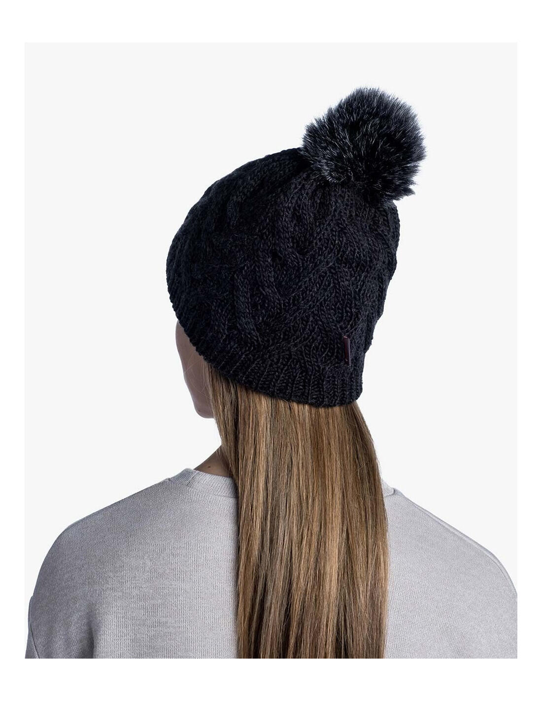 Cappello Buff Knitted & Fleece Caryn Graphite 6/6