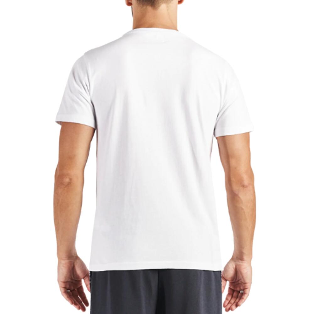 T-shirt à manches courtes homme Kappa Godot Blanc 2/4
