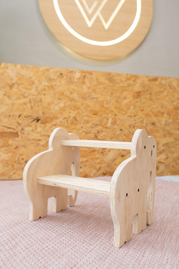 Escalera estilo Montessori elefante 3/5