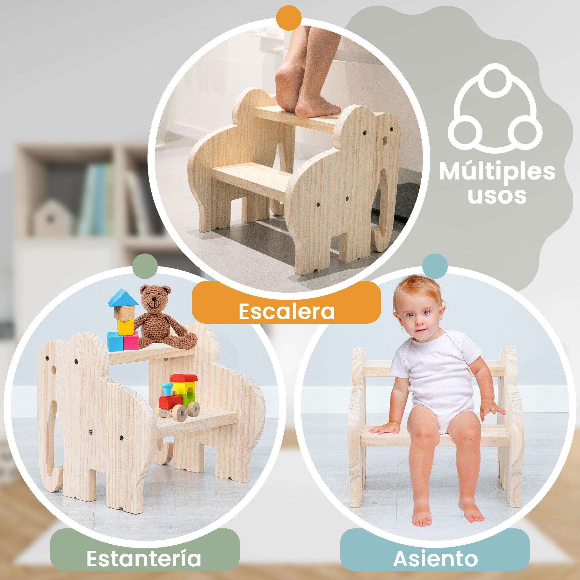 Escalera estilo Montessori elefante 5/5