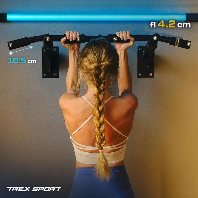 Barra de dominadas de pared Trex Sport TX-030 con soporte para saco 3/7