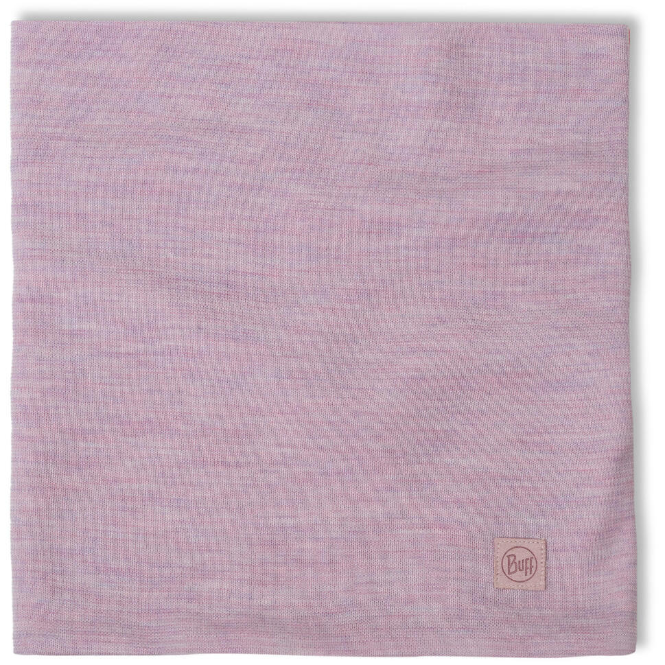 Bandana BUFF MERINO HEAVYWEIGHT NECK WARMER SOLID LILAC SAND